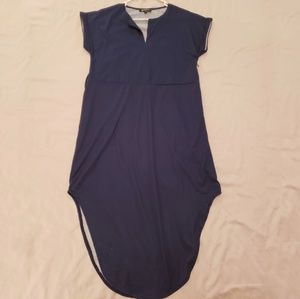 Navy Blue Shirt Dress